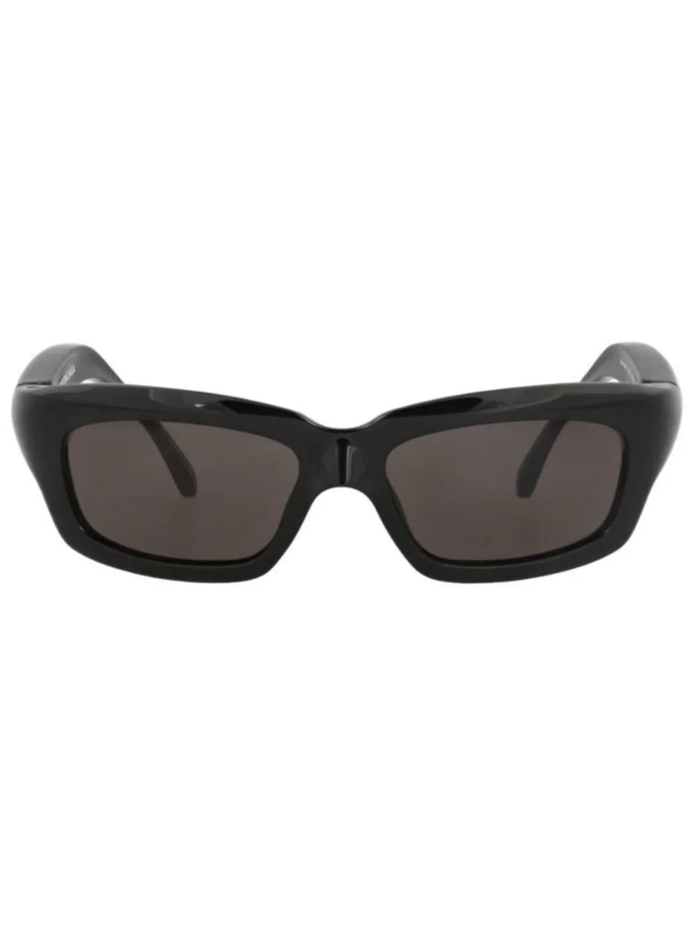 New Balenciaga Mens Square/Rectangle Black Black Grey Fashion Designer Sunglasse
